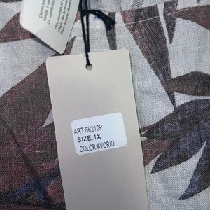 1x linen dress never worn